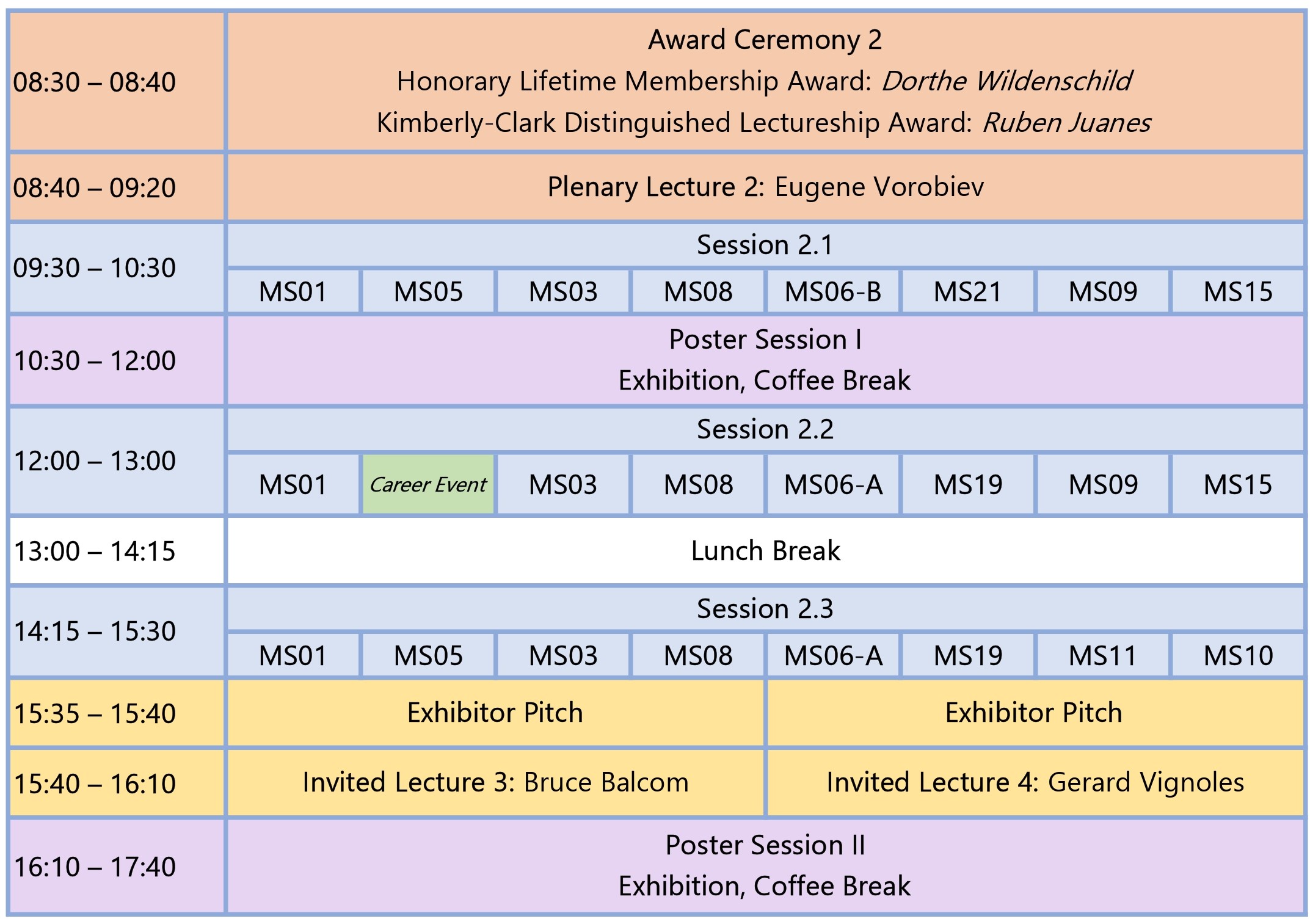 InterPore2023 (22-25 May 2023): Block Program · InterPore Event ...